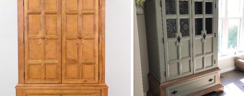 armoire makeover, amy's upcycles, Pottstown PA, painted furniture
